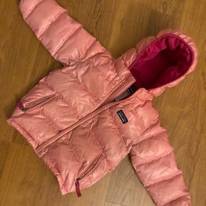 Pink Patagonia down puffer